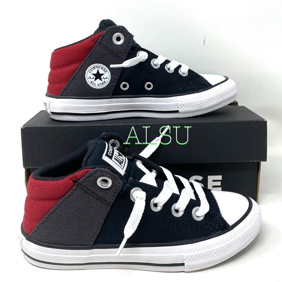 Converse Other - Converse Ctas Axel Mid Black Alley Canvas Kid’s